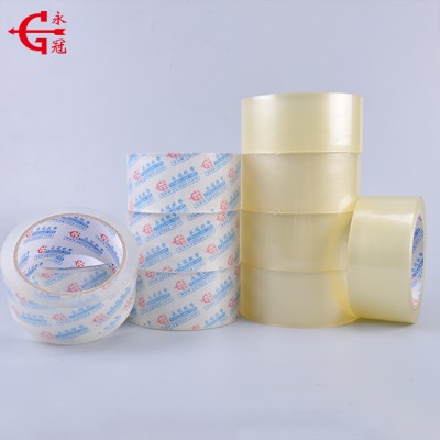 High Adhesive Easy Use No Bubble Transparent Bopp Boxing Tape