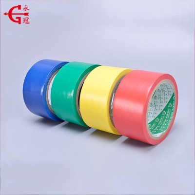 Waterproof bright color strong adhesive PVC road marking tape