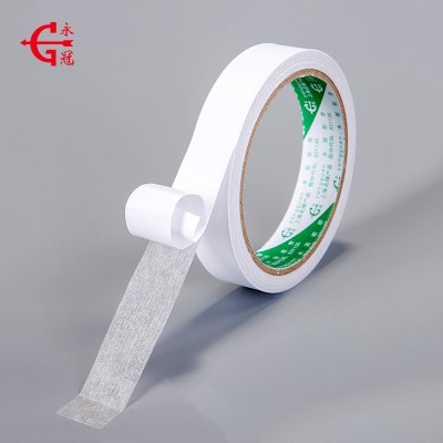 Hot mlet glue face tissue paper tape waterproof double sided tissue tape