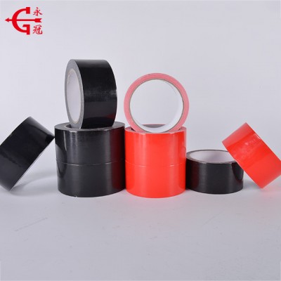 Cloth tape,DUCT TAPE JUMBO ROLL Hot Melt Adhesive Packaging Polyethylene Custom Printed colored duct tape